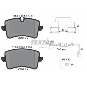 Brake pad set TEXTAR 2521401