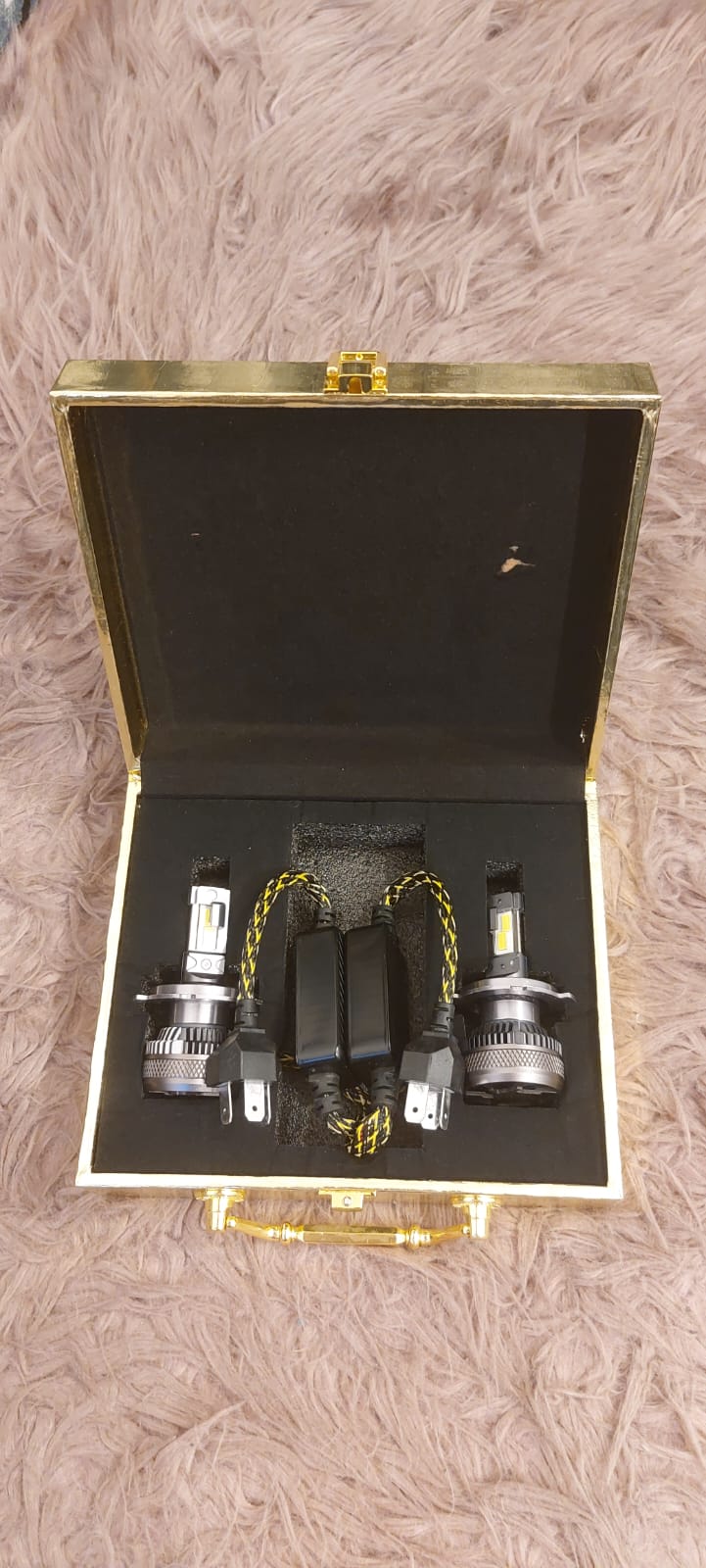 120-80W LED HEADLIGHT BULBS 2PIECS IN BOX