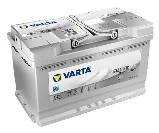 BATTERY VARTA MF 580901 F21 80ah AGM