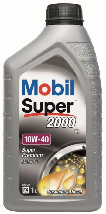 MOBIL SUPER2000 10W40 ENGINE OIL 1L