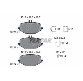 Brake pad set TEXTAR 2272301