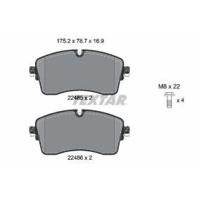 Brake pad set TEXTAR 2248501