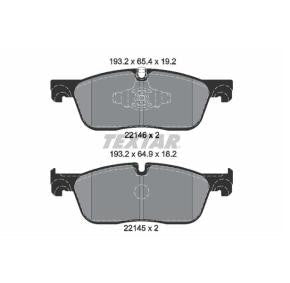 Brake pad set TEXTAR 2214601