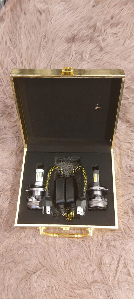 120-80W LED HEADLIGHT BULBS 2PIECS IN BOX