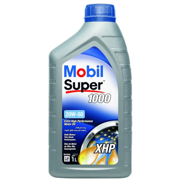 MOBIL SUPER1000 XHP 20W50 ENGINE OIL 1L