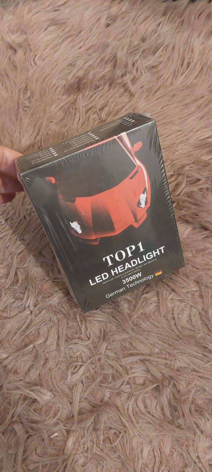 30-25W LED HEADLIGHT BULBS 2PIECS IN BOX