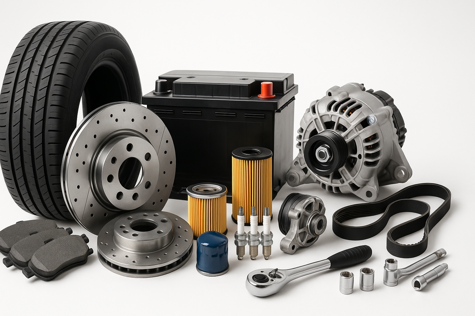 Real Car Spare Parts Banner